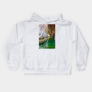 The perfect and impossible embrace Kids Hoodie